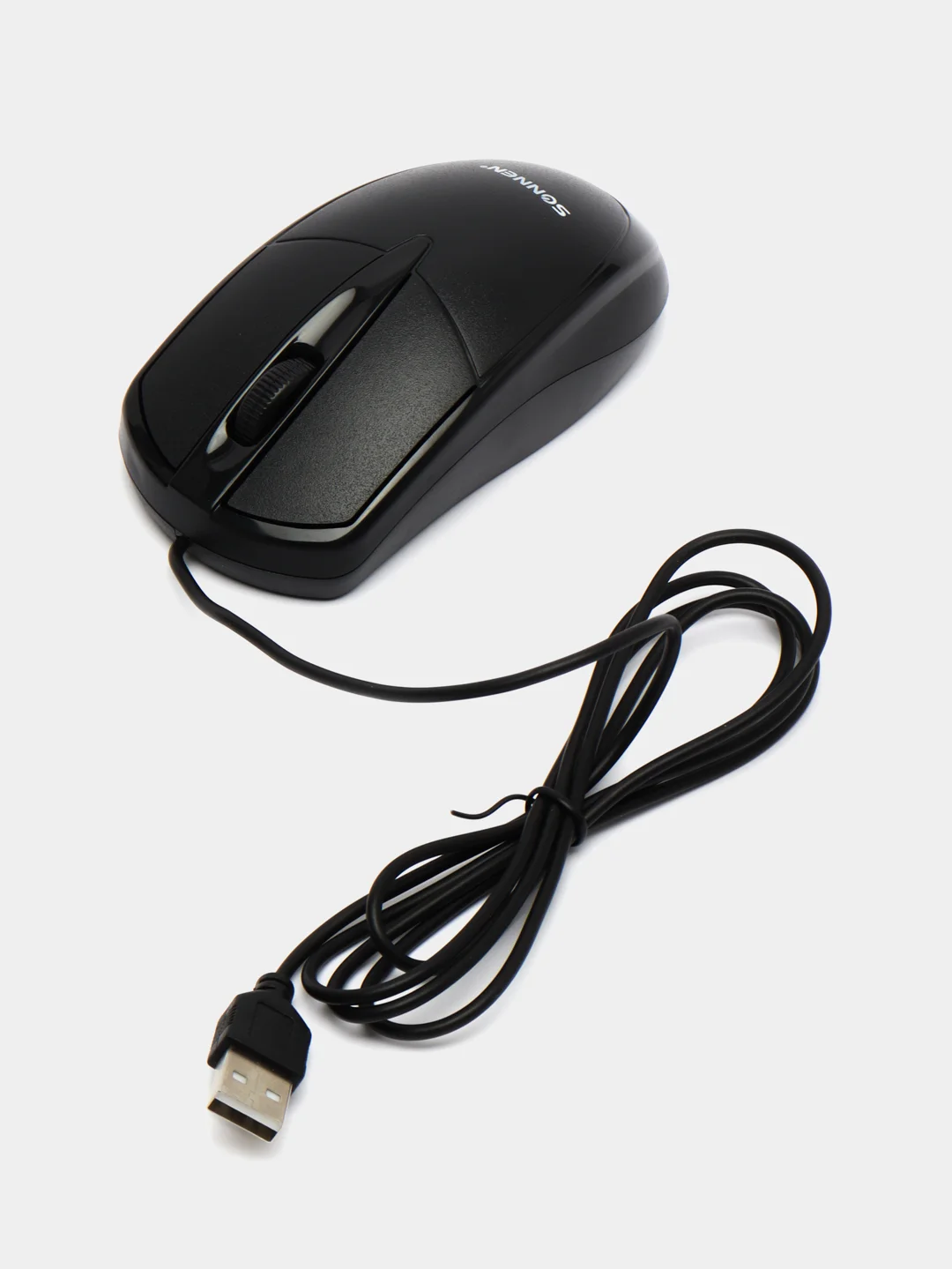 Мышь, мышка проводная компьютерная для компьютера Sonnen B61, Usb, оптическая, 513513