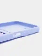 Лавандовый чехол для Realme 10, Реалми 10 силиконовый, с карманом для карты