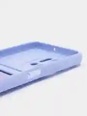 Лавандовый чехол для Huawei Honor X7a (Хуавей Хонор Х7а) силиконовый, с карманом для карты