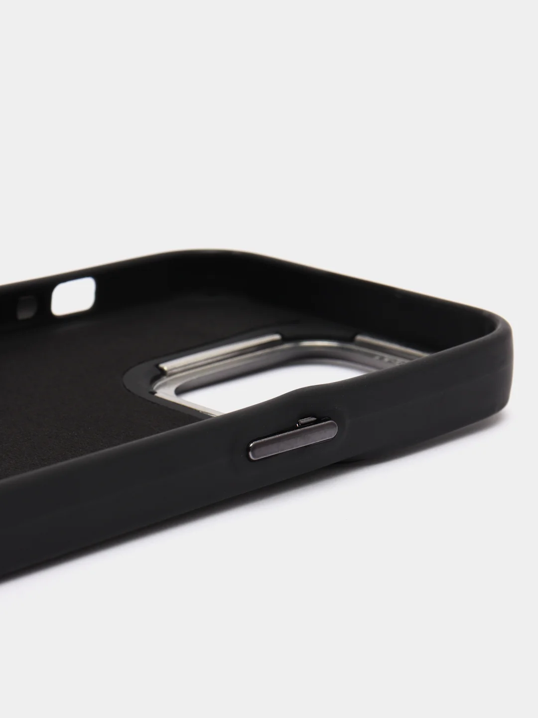 Пурпурный чехол iPhone 14 Pro, 14 Pro Max плотный, с рисунком и мягким подкладом