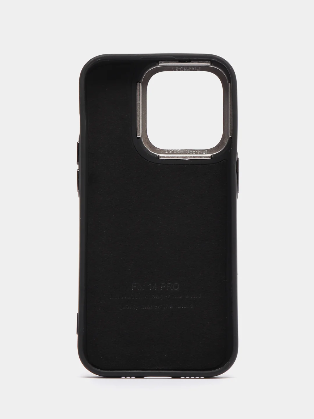Пурпурный чехол iPhone 14 Pro, 14 Pro Max плотный, с рисунком и мягким подкладом