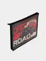 Папка для тетрадей, школы, труда Юнландия А4, 1 отделение, на молнии, Offroad, 271083