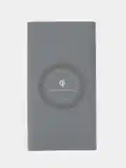 Серый беспроводной Power Bank  10000 мАч