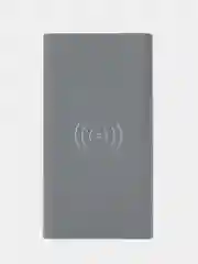 Серый беспроводной Power Bank  10000 мАч