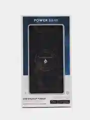 Черный беспроводной Power Bank  10000 мАч