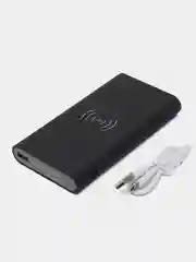 Черный беспроводной Power Bank  10000 мАч