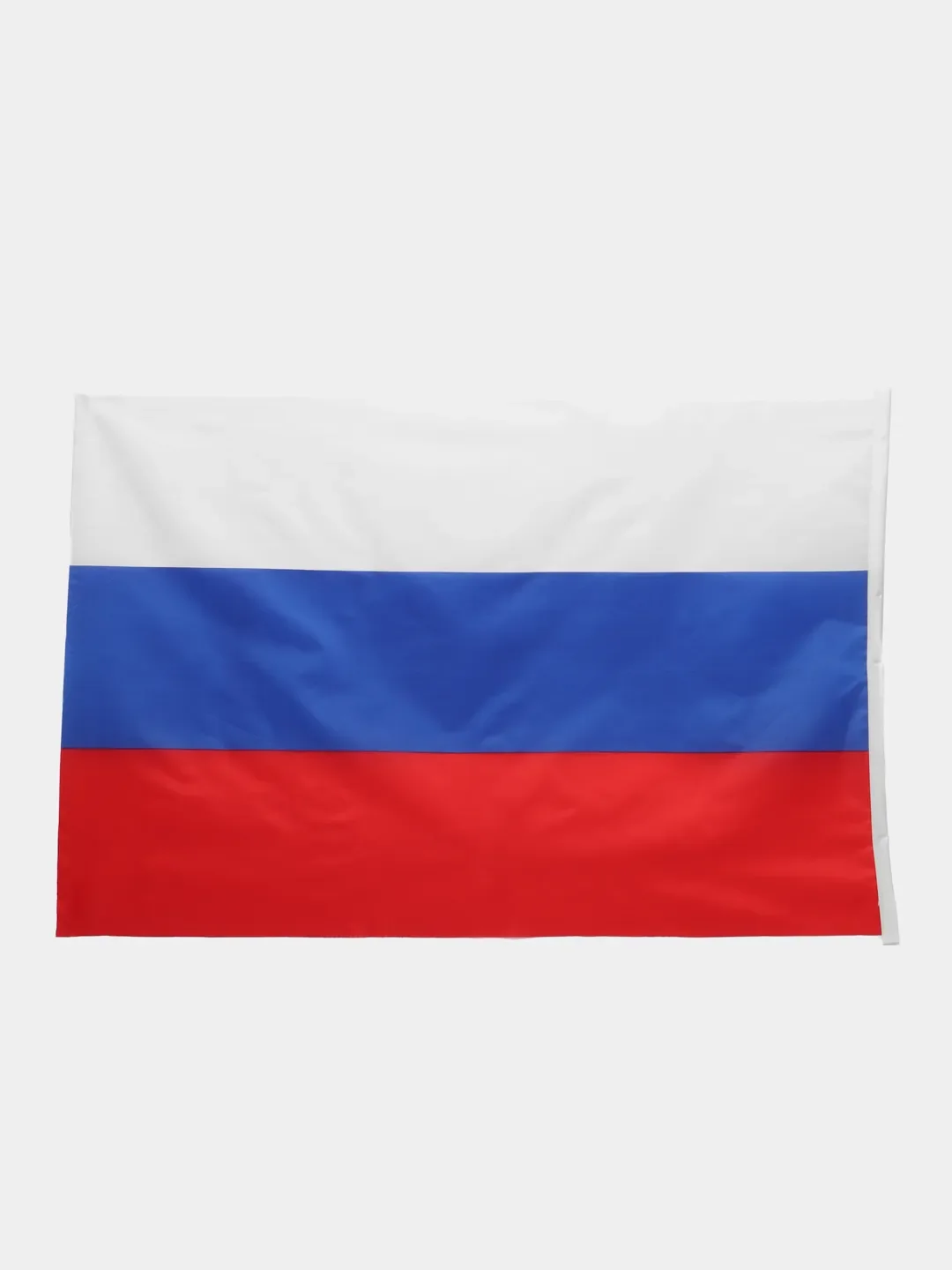 Флаг России РФ большой триколор, 60 х 90 см