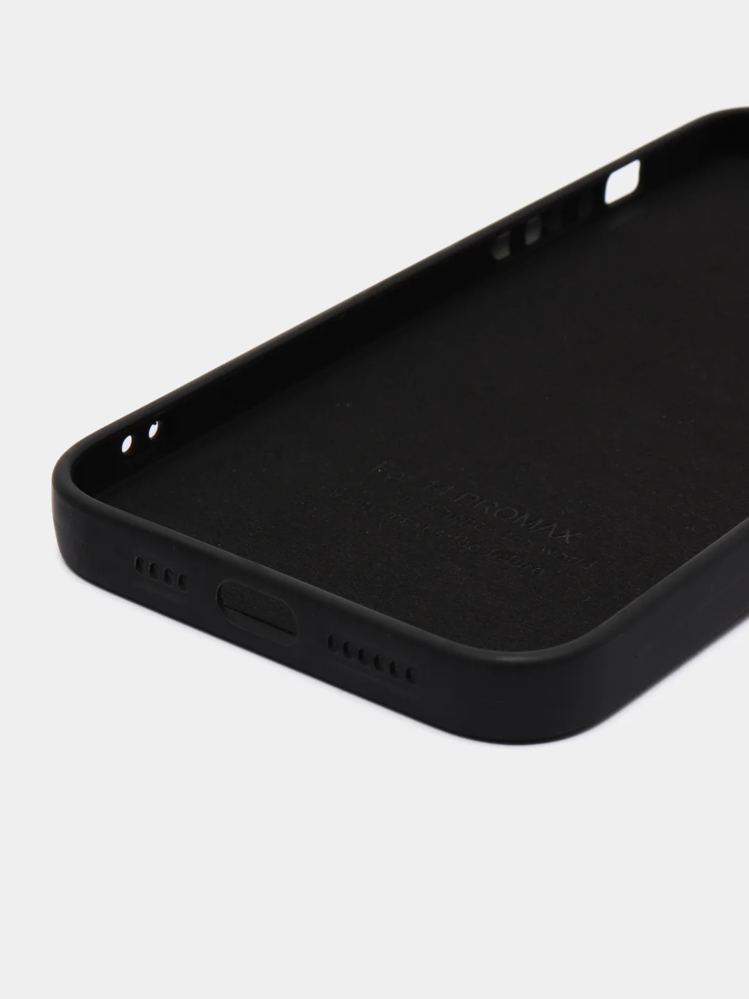 Пурпурный чехол iPhone 14 Pro, 14 Pro Max плотный, с рисунком и мягким подкладом