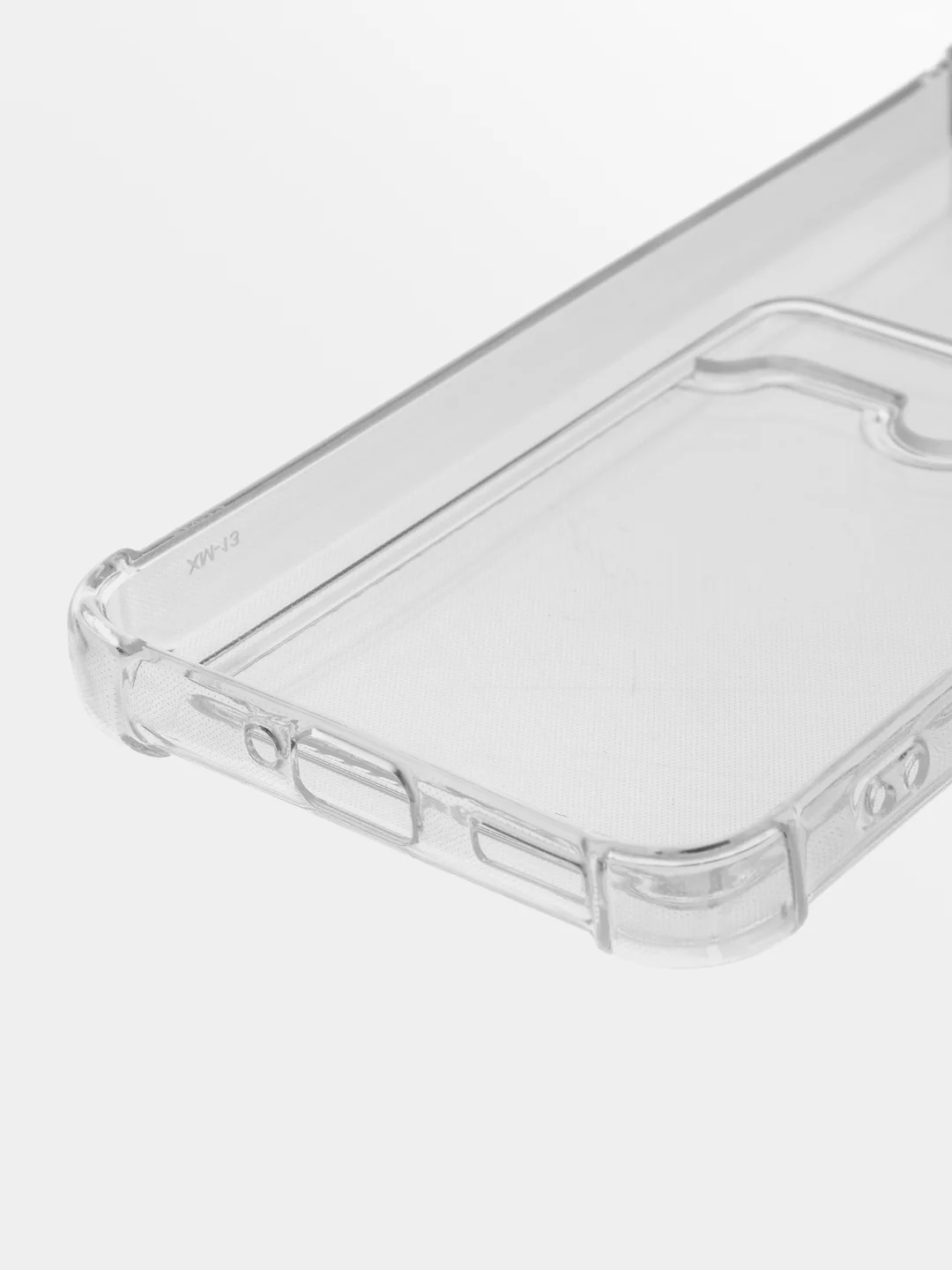 Прозрачный чехол для Xiaomi 13, Сяоми 13 прозрачный, с карманом для карты
