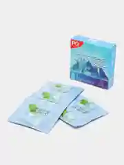 Ледяной презервативы тонкие, фактурные, с двойной смазкой, 3 штуки