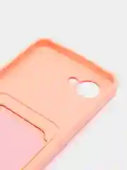 Пудровый силиконовы чехол для Realme C30 / C30S / 50i PRIME (Реалми С30 / 50И Прайм) прозрачный