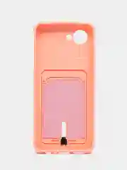 Пудровый силиконовы чехол для Realme C30 / C30S / 50i PRIME (Реалми С30 / 50И Прайм) прозрачный