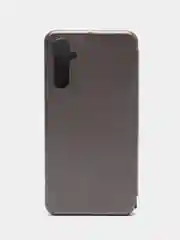 Серый чехол-книжка для Samsung Galaxy A24 (Самсунг Галакси А24)