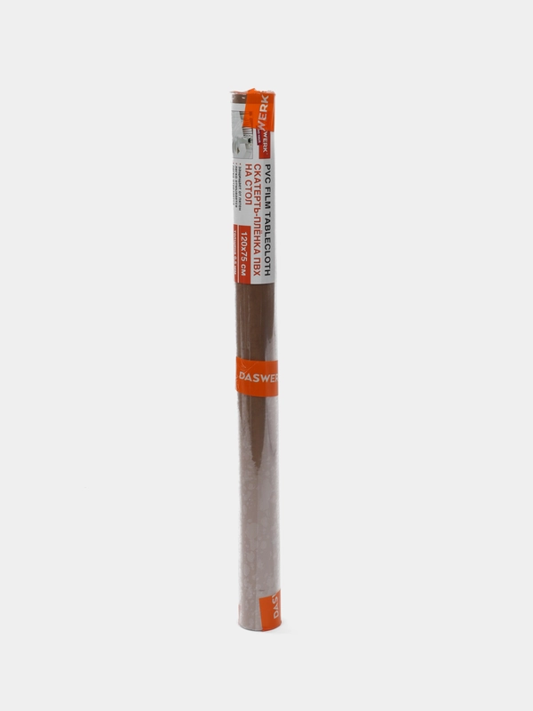 Скатерть ПВХ, силиконовая прозрачная клеенка, гибкое стекло, 120х75 см, Daswerk, 607876