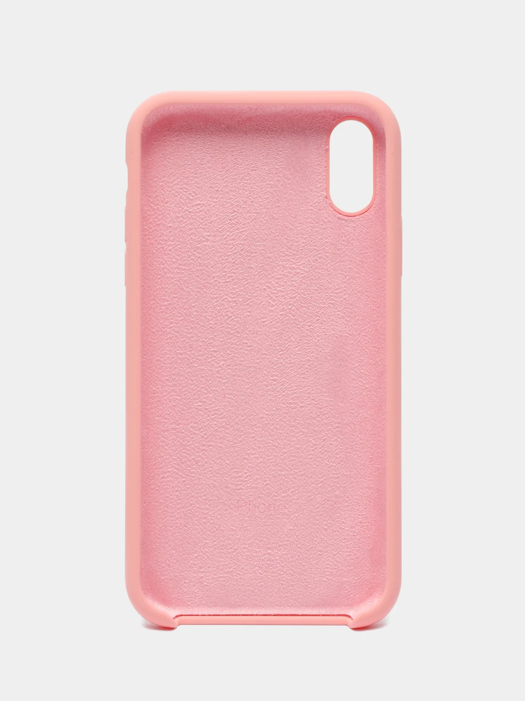 Розовый чехол для iPhone XR (Silicone Case)