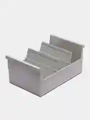Картотека пластиковая А5 (210х148 мм) горизонтальная на 1000 карт, серая, Han, 231556