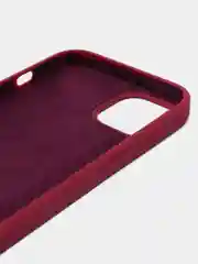 Бордовый чехол для iPhone 13