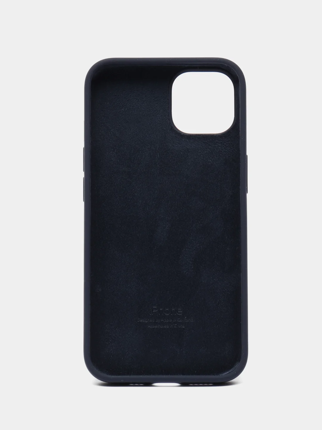 Синий меланж чехол для iPhone 13