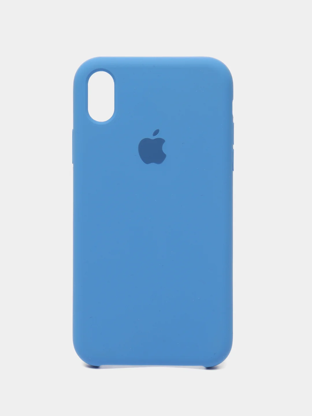 Синий чехол для iPhone XR (Silicone Case)