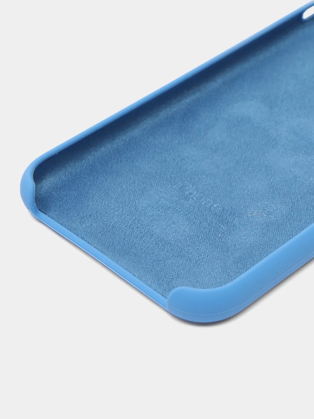 Синий чехол для iPhone XR (Silicone Case)