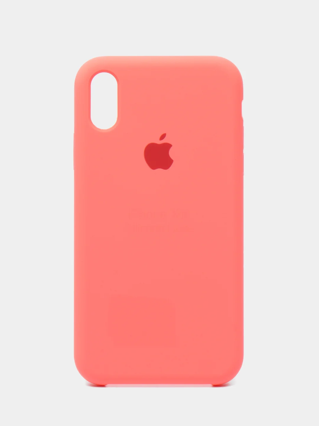 Кораллово-розовый чехол для iPhone XR (Silicone Case)