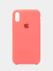 Кораллово-розовый чехол для iPhone XR (Silicone Case)
