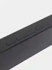 Черный электронные часы настольные "Космос", светодиодные