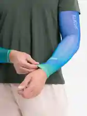 Зеленый спортивный рукав солнцезащитный