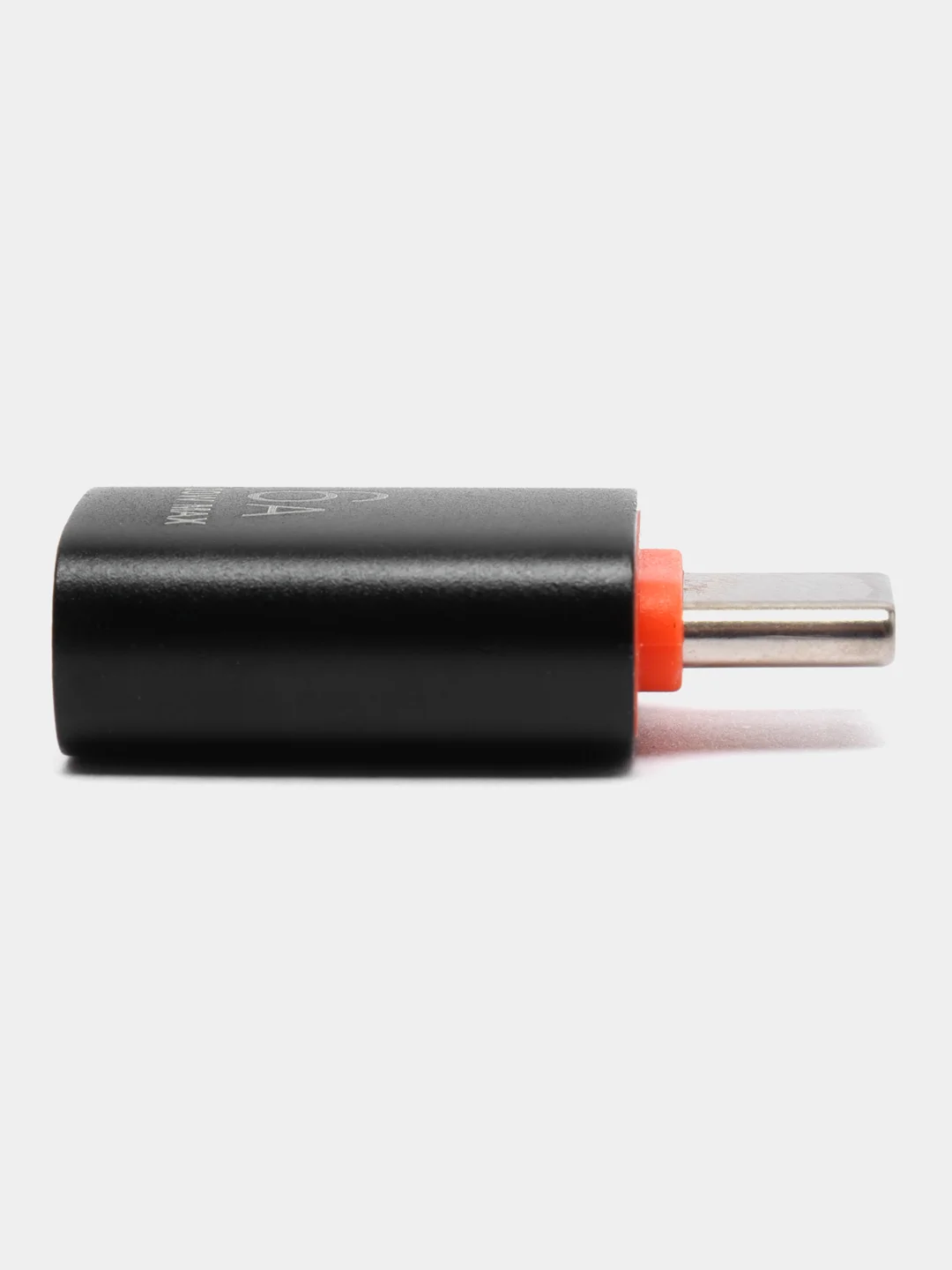 Черный адаптер-переходник с USB 3.0 отг на Type-C для мобильных устройств, планшетов, компьютеров