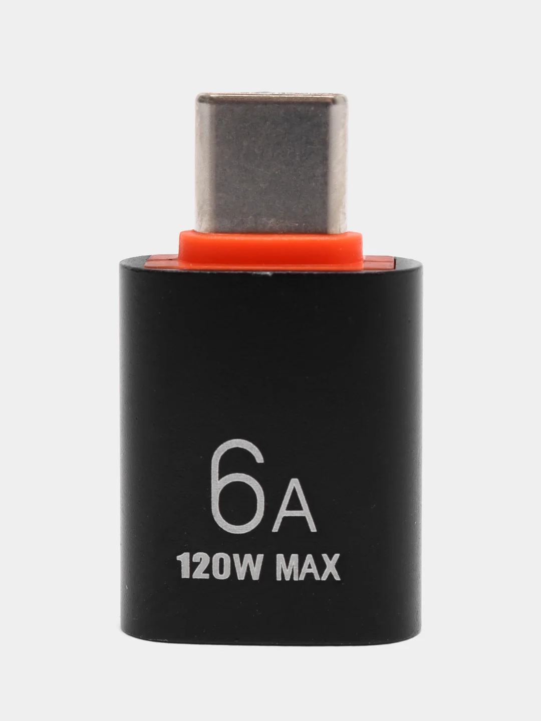 Черный адаптер-переходник с USB 3.0 отг на Type-C для мобильных устройств, планшетов, компьютеров