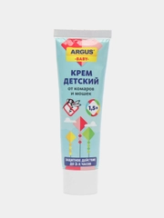 Крем от комаров детский ARGUS, туба 42 г, с 1,5 лет