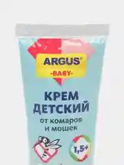 Крем от комаров детский ARGUS, туба 42 г, с 1,5 лет