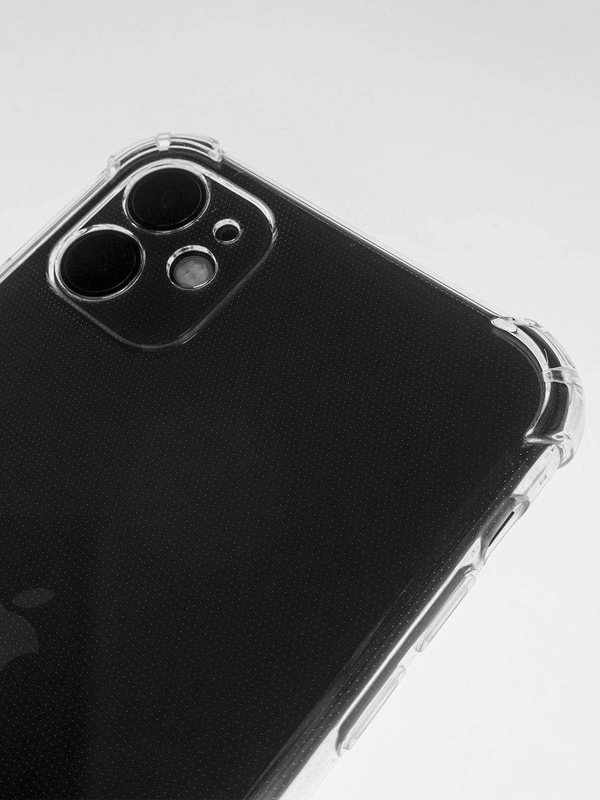 Противоударный чехол для iPhone 7+, XR, XS, 11, 12, 13 Pro Max, Mini, прозрачный, с защитой камеры