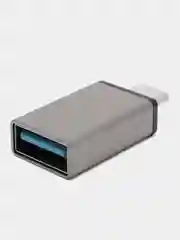 Серый переходник Type-C на USBB 3.0, Otg