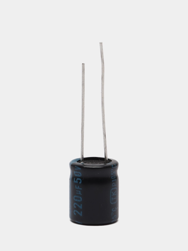 5 штук 220мкФ 50в Конденсатор электролитический 220UF 50V 105C 10х13 TK JAMICON