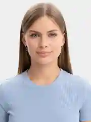 Серьги серебро 925 "Смайл"