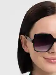Угольный солнцезащитные квадратные очки