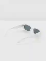 Белый очки солнцезащитные, имиджевые, с чехлом и салфеткой