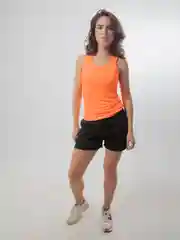 Оранжевый майка женская спортивная