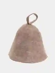 Шапка для бани тёмная