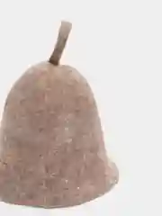 Шапка для бани тёмная
