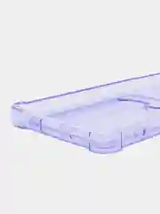 Лавандовый чехол для Xiaomi 12 Lite / Сяоми 12 Лайт прозрачный, с карманом для карты