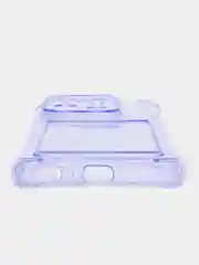 Лавандовый чехол для Xiaomi 13 Pro, Сяоми 13 Про прозрачный, с карманом для карты
