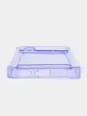 Лавандовый чехол для Xiaomi Poco X4 Pro, Сяоми Поко Х4 Про прозрачный, с карманом для карты