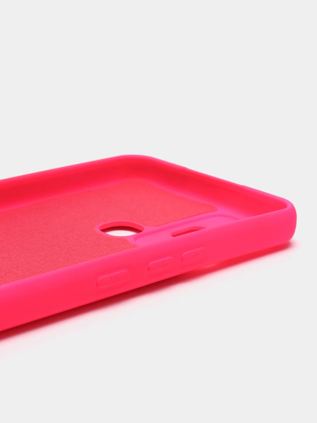 Фуксия чехол силиконовый для Infinix Smart 6 Plus (Инфиникс Смарт 6 Плюс Silicone Cover)