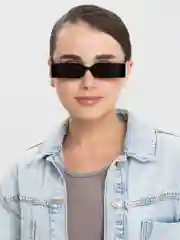 Черный женские солнцезащитные очки Cherta