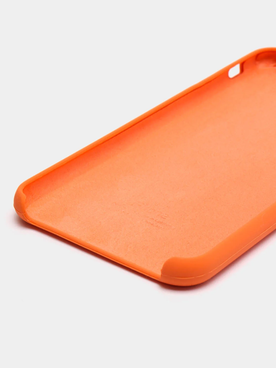 Оранжевый чехол для iPhone XS Max, Silicone Case