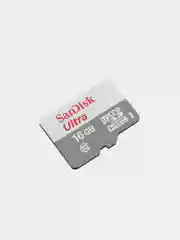 Карта памяти MicroSD 16GB SanDisk Class10 Ultra UHS-I 80Mb/s