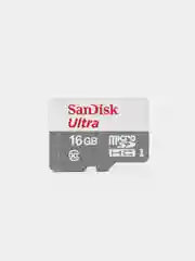 Карта памяти MicroSD 16GB SanDisk Class10 Ultra UHS-I 80Mb/s