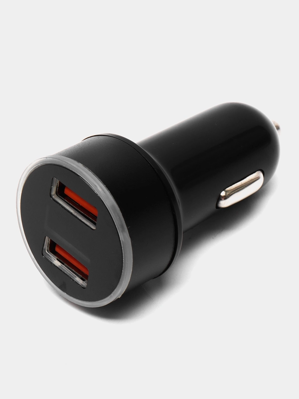 Автомобильное зарядное устройство, 2 USB